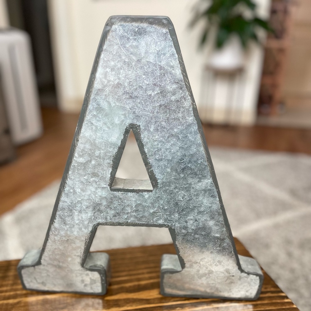 Metal “A” Sign